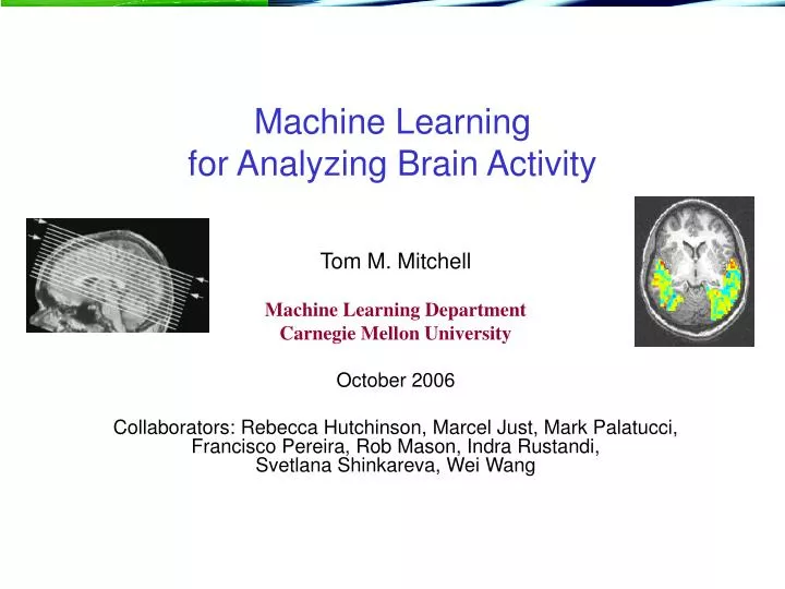 machine learning for analyzing brain activity