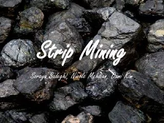 Strip Mining