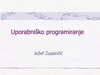 uporabni ko programiranje