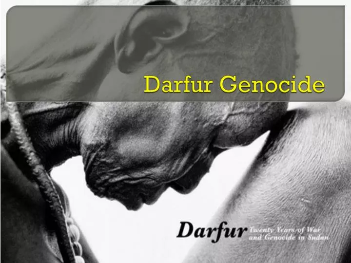 darfur genocide