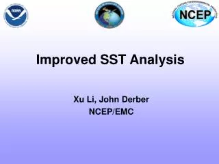 Improved SST Analysis