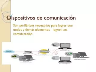 dispositivos de comunicaci n