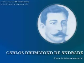 carlos drummond de andrade