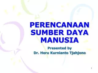 perencanaan sumber daya manusia