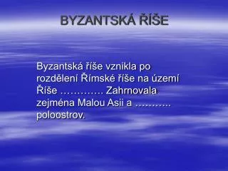 byzantsk e