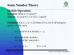Some Number Theory - slide 1