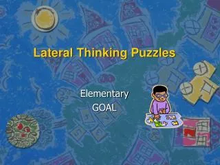 Lateral Thinking Puzzles