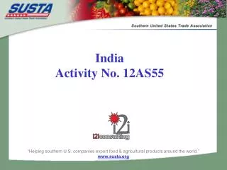 India Activity No. 12AS55
