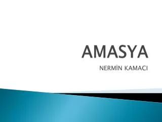 amasya