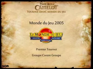 monde du jeu 2005