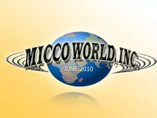 Micco World.