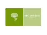 BBC and Sony - slide 1