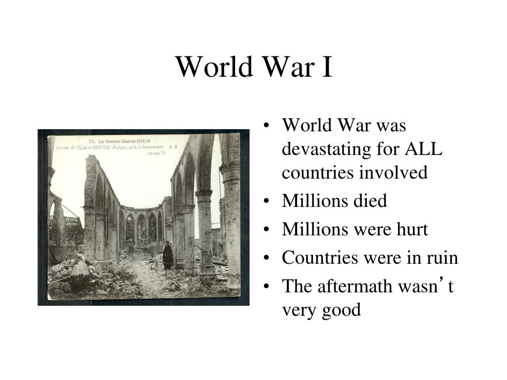 PPT - World War I PowerPoint Presentation, free download - ID:3716357