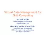 Virtual Data Management for Grid Computing