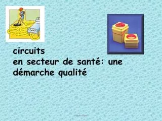 circuits en secteur de sant une d marche qualit