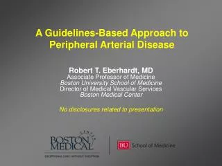 A Guidelines-Based Approach to Peripheral Arterial Disease