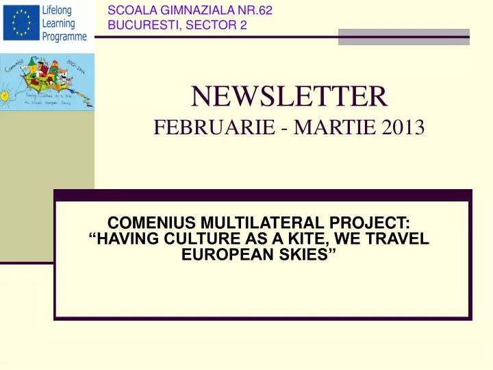 newsletter februarie martie 2013