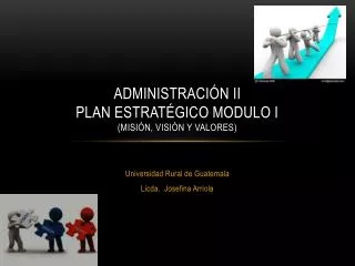 administraci n ii plan estrat gico modulo i misi n visi n y valores