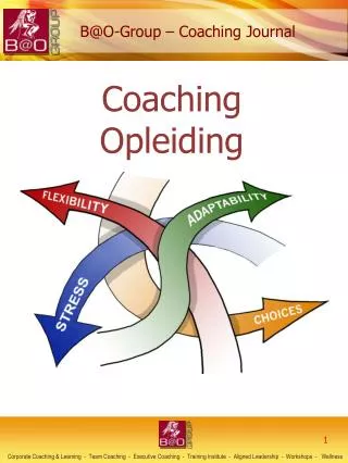 Coaching Opleiding