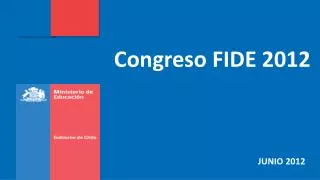 congreso fide 2012