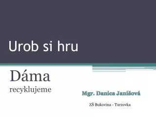 urob si hru