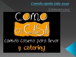 comida r pida take away