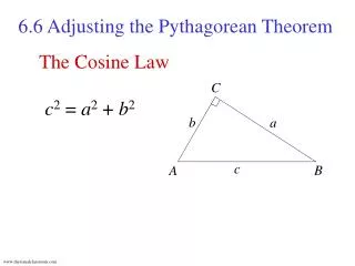 the cosine law