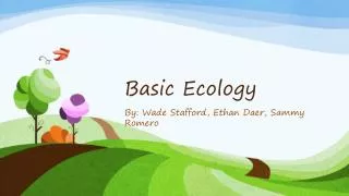 Basic Ecology