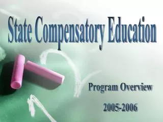 State Compensatory Education
