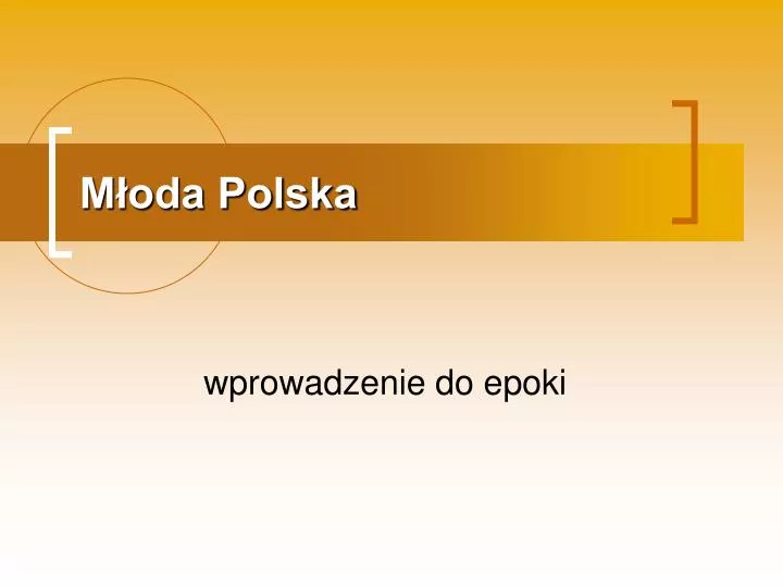 m oda polska