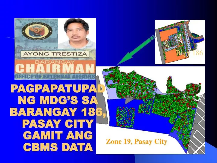 pagpapatupad ng mdg s sa barangay 186 pasay city gamit ang cbms data