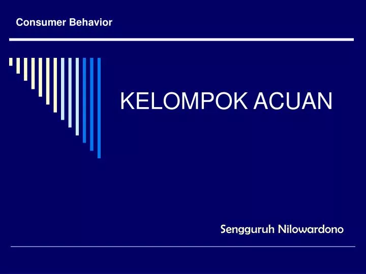 kelompok acuan