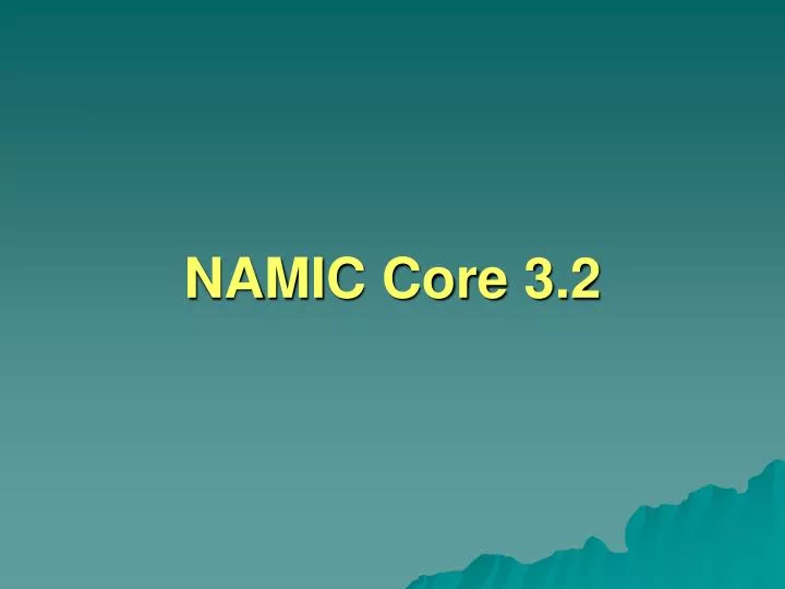 namic core 3 2