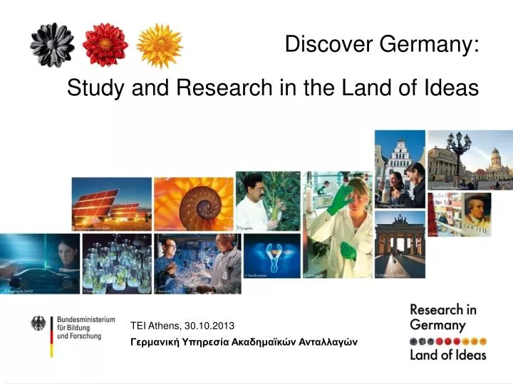 discover germany study and research in the land of ideas