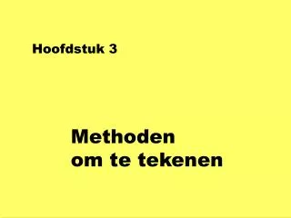 Hoofdstuk 3