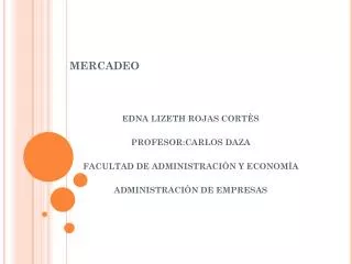 mercadeo
