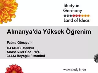 almanya da y ksek renim