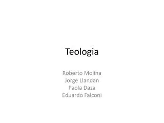 teologia