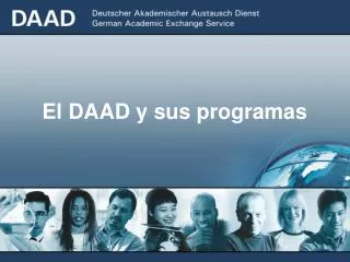 el daad y sus programas