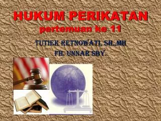 hukum perikatan pertemuan ke 11