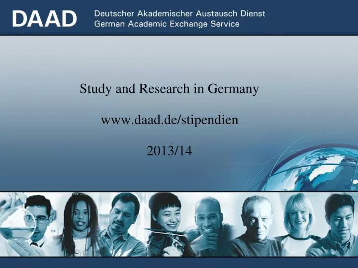 study and research in germany www daad de stipendien 2013 14