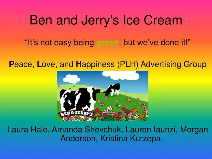 ben and jerry s ice cream