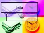 India - slide 1