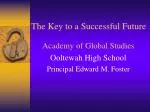 The Key to a Successful Future - slide 1