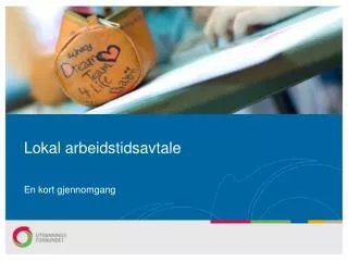 lokal arbeidstidsavtale
