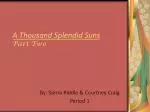 PPT - A Thousand Splendid Suns PowerPoint Presentation, free download ...