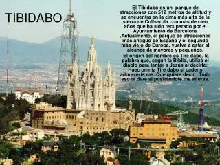tibidabo
