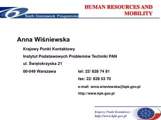 human resources and mobility
