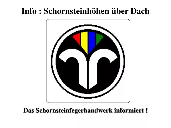 info schornsteinh hen ber dach