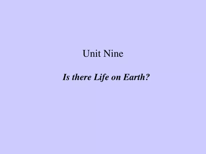 unit nine